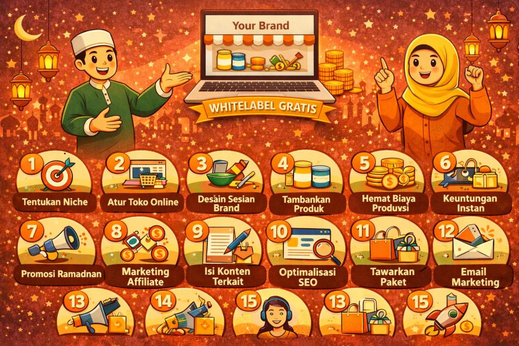 15 Strategi Ramadan Makin Cuan Menggunakan Whitelabel Gratis