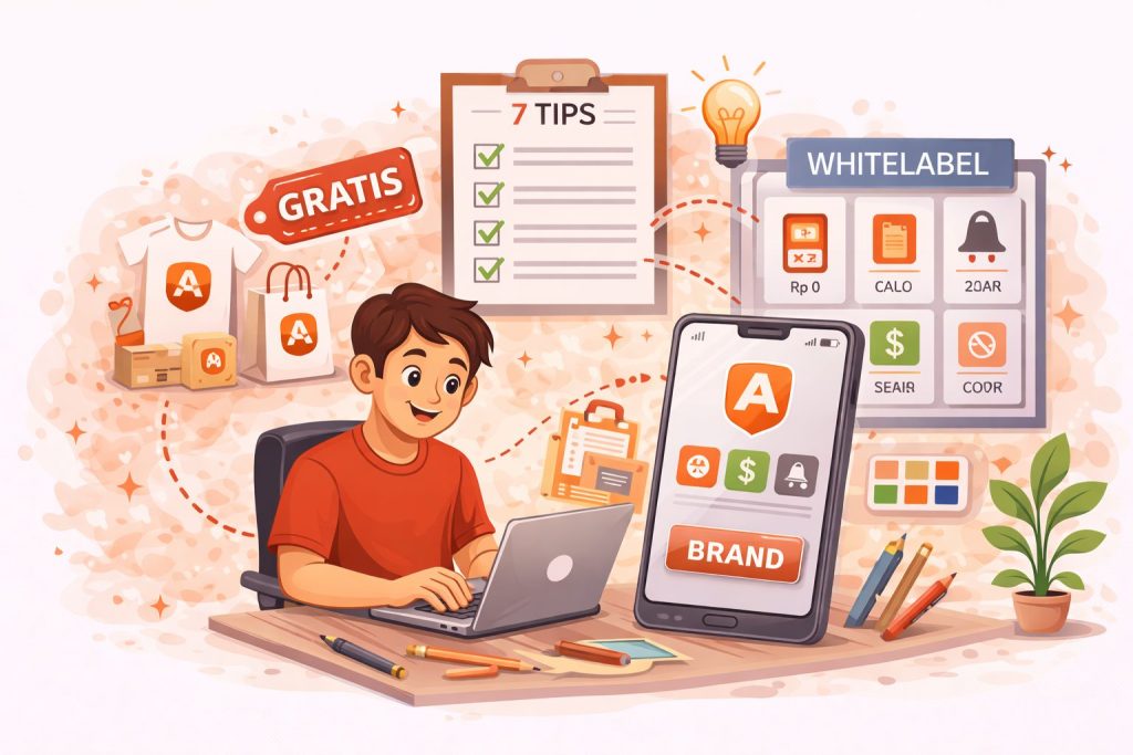 7 Tips Memulai Branding Aplikasi dengan Whitelabel Gratis