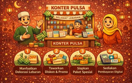 Cara Memanfaatkan Momentum Menjelang Lebaran Untuk Konter Pulsa