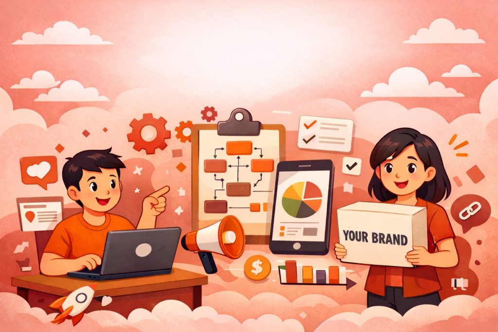 Cara Membangun Sistem yang Bekerja untuk Anda dengan Whitelabel Gratis