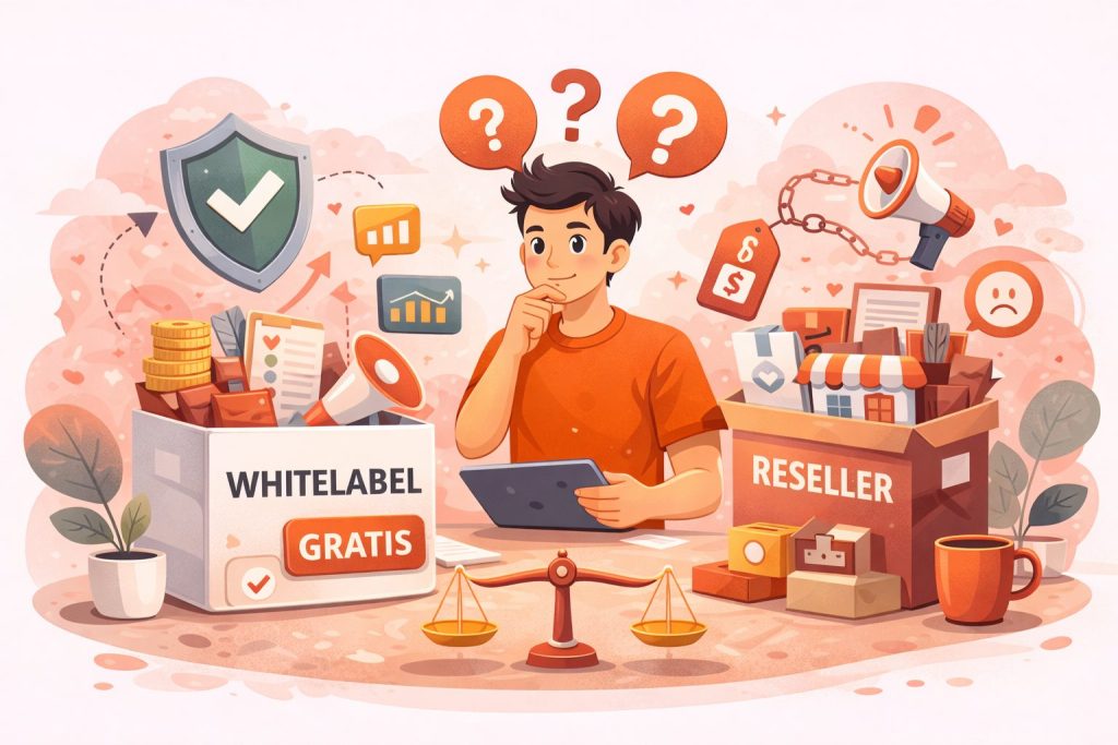 Kenapa Whitelabel Gratis Lebih Menguntungkan Dibanding Jadi Reseller Biasa