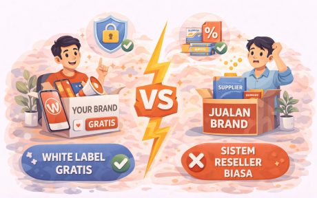 Perbedaan Whitelabel Gratis dan Sistem Reseller Biasa