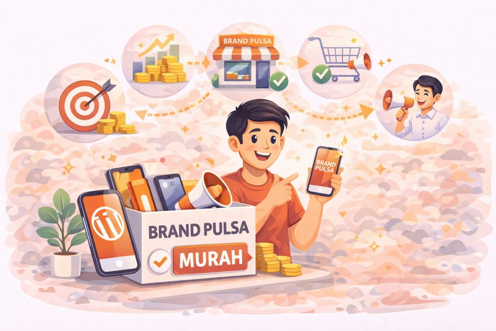 Strategi Membangun Brand Pulsa Sendiri dengan Whitelabel Murah