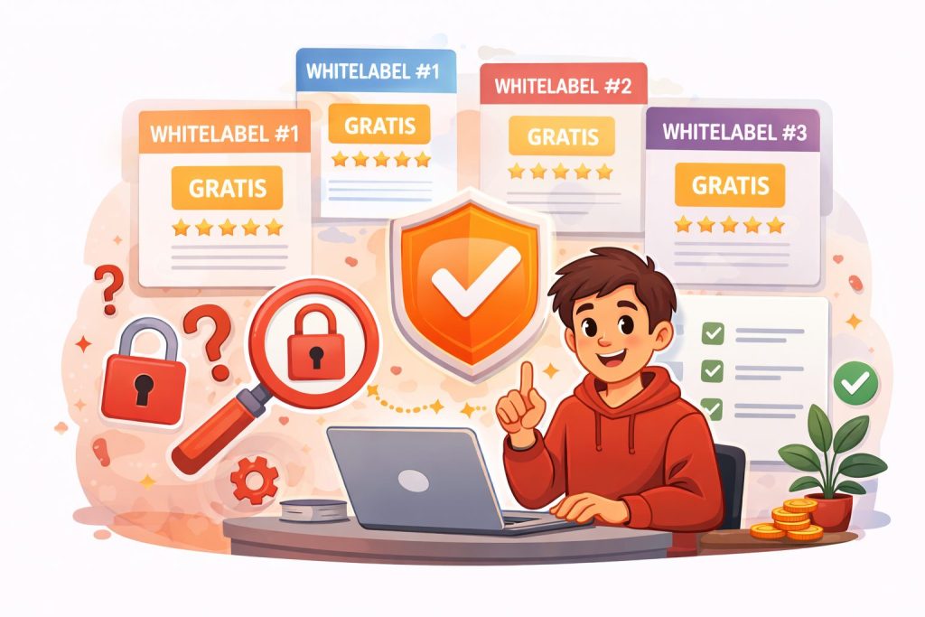 Tips Memilih Whitelabel Gratis yang Aman untuk Pemula