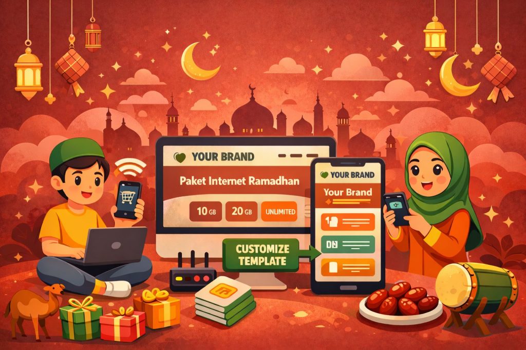 Whitelabel Gratis untuk Penjualan Paket Internet Ramadan