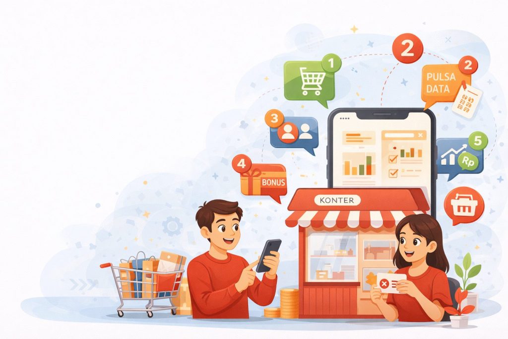 5 Cara Menambah Omzet Konter Lewat Aplikasi Whitelabel Gratis