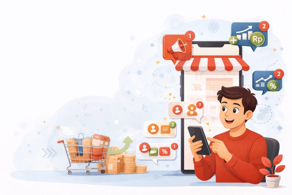 Cara Memanfaatkan Notifikasi untuk Meningkatkan Penjualan di Whitelabel Murah