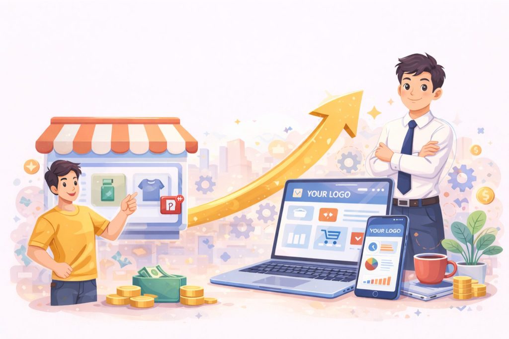 Strategi Naik Kelas dari Jualan Biasa ke Punya Sistem Sendiri dengan Whitelabel Murah