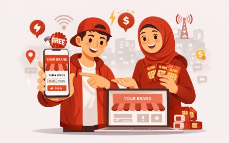 Whitelabel Gratis sebagai Solusi Branding untuk Usaha Pulsa