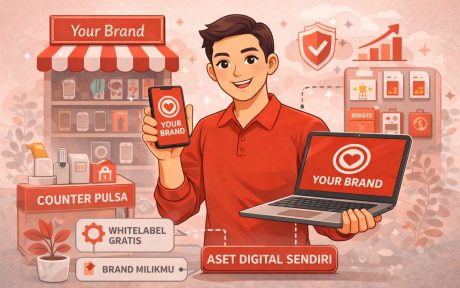 Whitelabel Gratis untuk Pemilik Konter yang Ingin Punya Aset Digital Sendiri