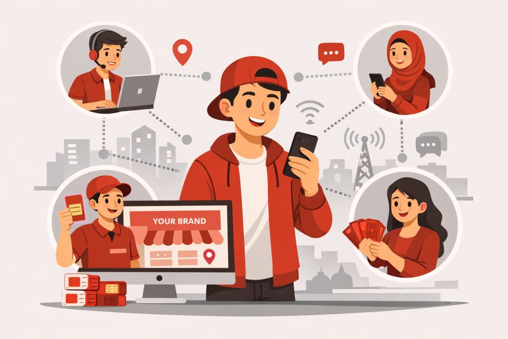 Whitelabel Murah sebagai Langkah Awal Membangun Jaringan Agen