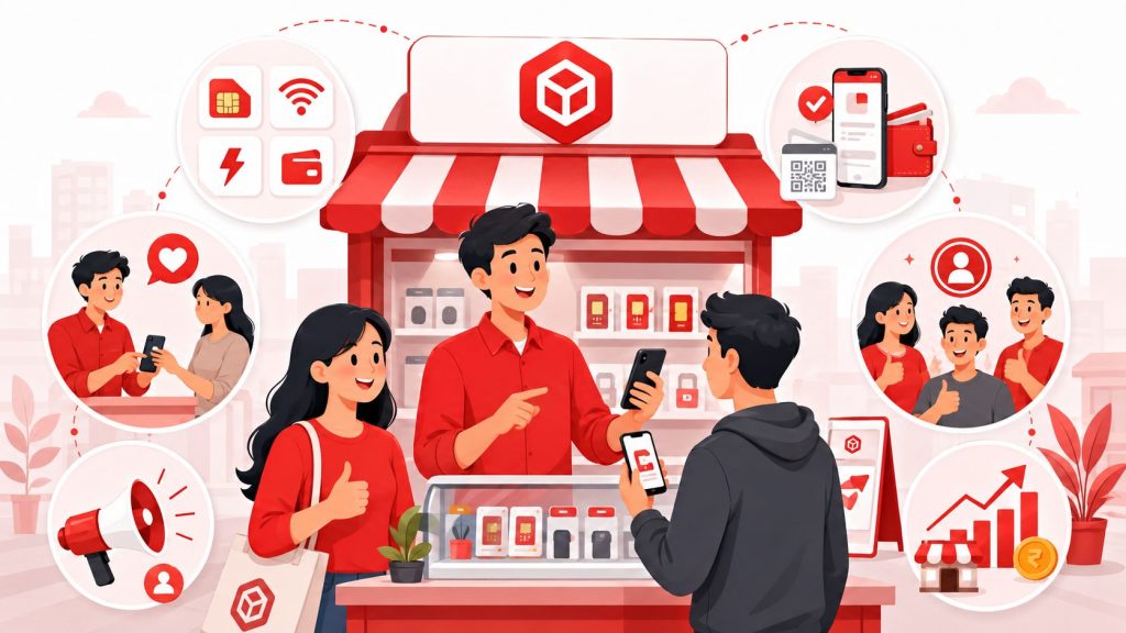 5 Tips Membuat Konter Pulsa Ramai Tanpa Harus Perang Harga