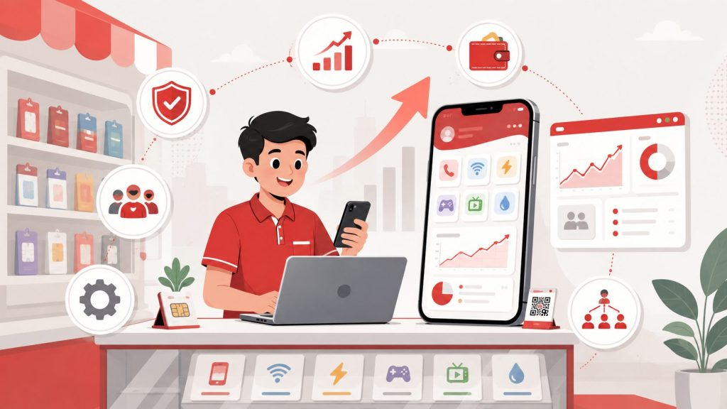7 Cara Whitelabel Gratis Membantu Konter Bertahan di Persaingan Digital