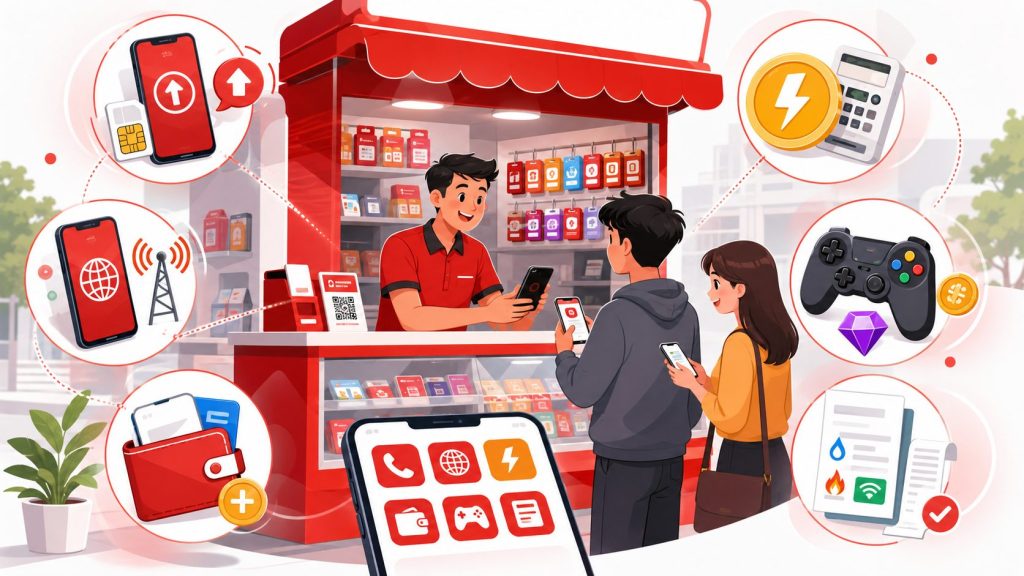 Apa Saja Produk Digital yang Paling Sering Dicari di Konter Pulsa