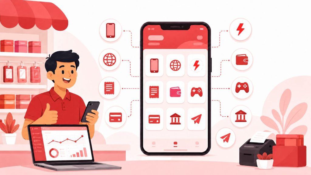 Aplikasi PPOB untuk Menjual Banyak Produk Digital dalam Satu Tempat