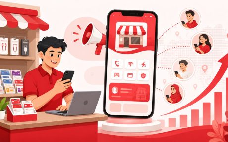 Aplikasi Pulsa sebagai Media Branding untuk Usaha Konter