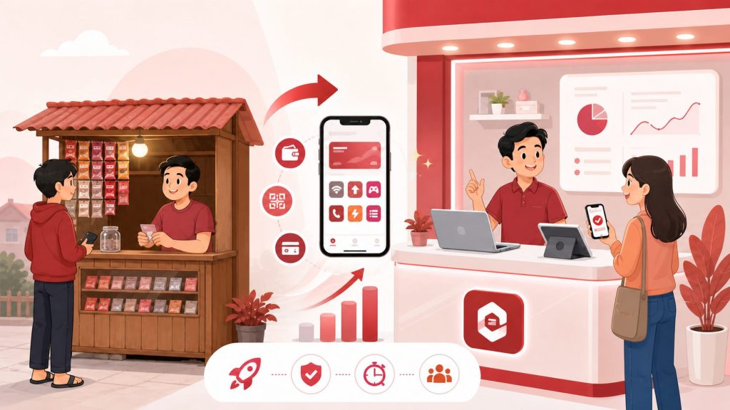 Cara Membuat Konter Pulsa Lebih Modern dengan Whitelabel Gratis