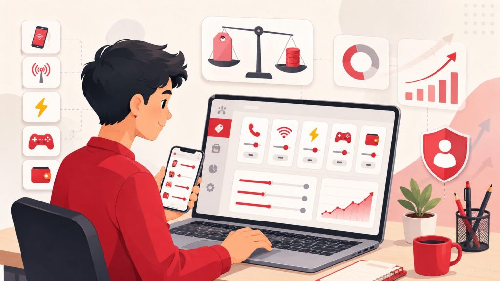 Cara Mengatur Harga Jual Produk Digital di Whitelabel Gratis