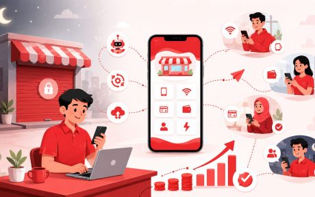 Strategi Membuat Konter Pulsa Tetap Jalan Meski Toko Sedang Tutup