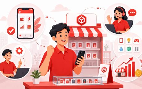 Whitelabel Gratis untuk Pemilik Konter yang Belum Paham Teknologi