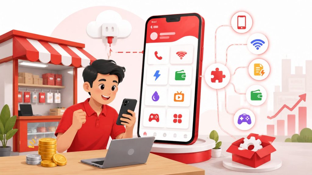 Whitelabel Murah untuk Punya Aplikasi Pulsa Tanpa Modal Besar