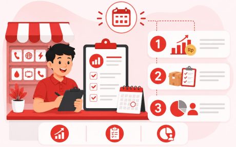 3 Cara Evaluasi Konter Pulsa Setiap Akhir Bulan