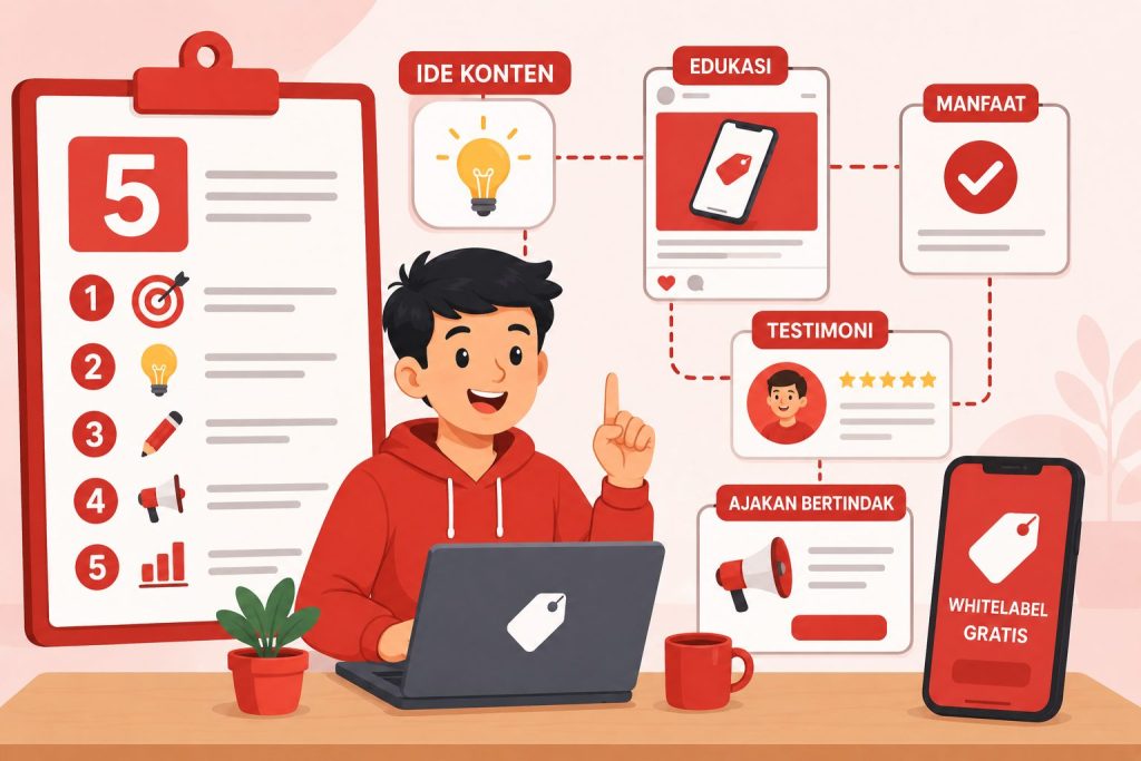 5 Cara Membuat Konten Promosi untuk Aplikasi Whitelabel Gratis