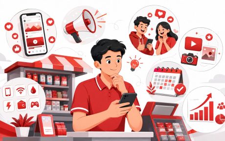 5 Tips Membuat Konten Promosi Konter Pulsa di Media Sosial