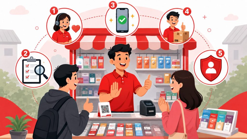 5 Tips Mengurangi Komplain Pelanggan di Konter Pulsa