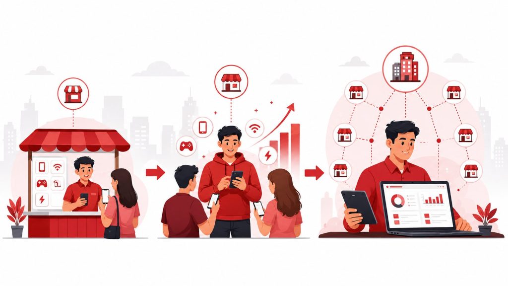 Perbedaan Agen Pulsa, Reseller Pulsa, dan Master Dealer yang Perlu Dipahami