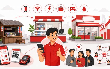 Strategi Mengembangkan Konter Pulsa dari Usaha Kecil Jadi Brand Lokal