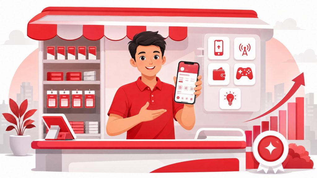 Whitelabel Gratis untuk Konter Pulsa yang Ingin Terlihat Modern