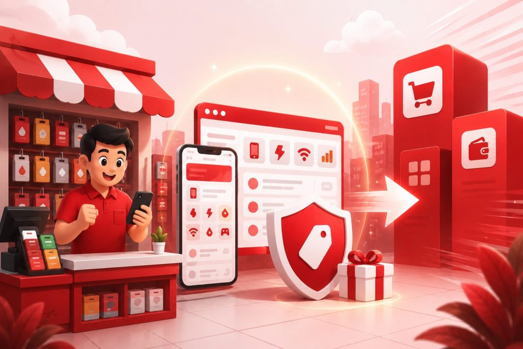 Whitelabel Gratis untuk Membantu Konter Pulsa Bersaing dengan Aplikasi Besar
