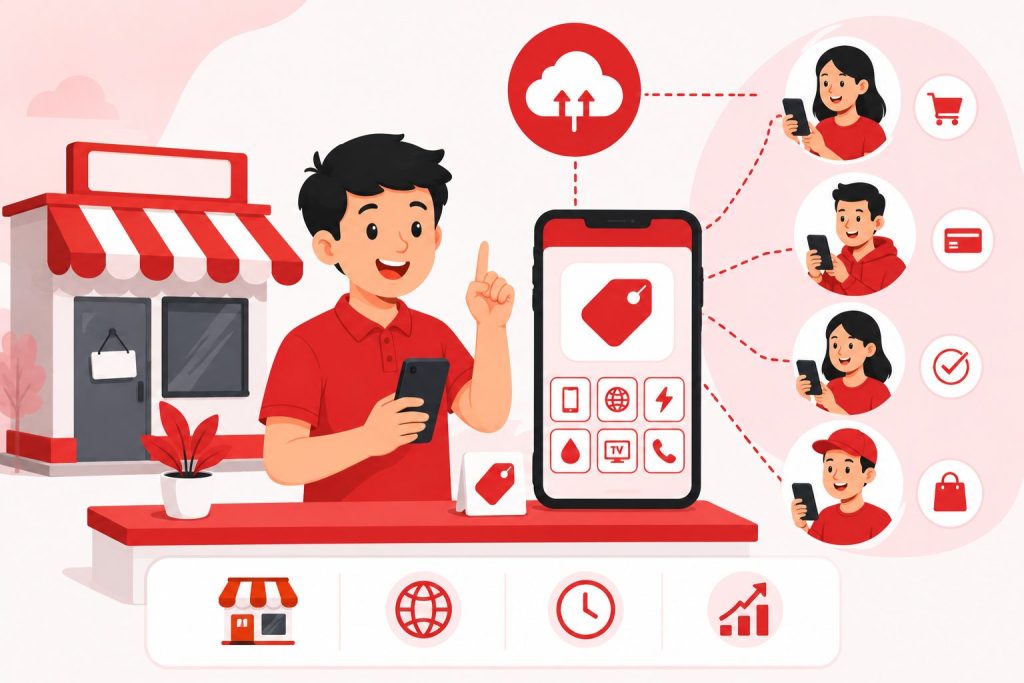 Whitelabel Gratis untuk Membantu Konter Tidak Bergantung pada Pembeli Datang