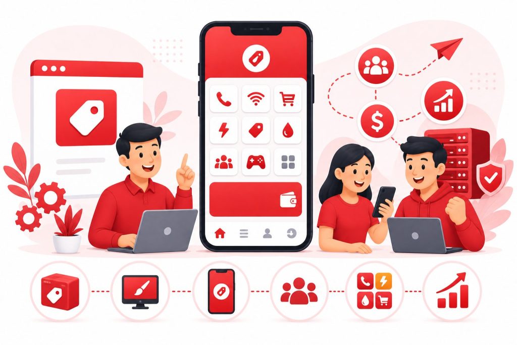 Apa Itu Aplikasi Pulsa Whitelabel dan Bagaimana Cara Kerjanya