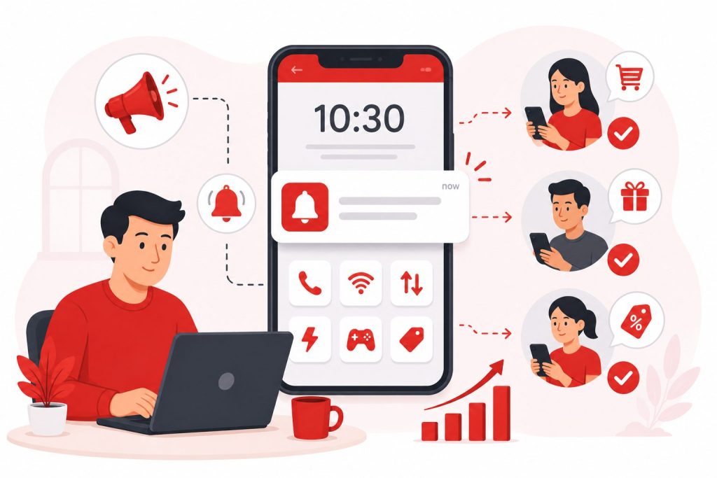 Cara Memanfaatkan Push Notification agar Pelanggan Lebih Sering Bertransaksi