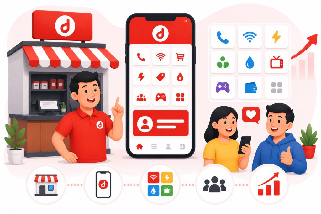 Cara Mengembangkan Konter Pulsa Menjadi Agen PPOB Lengkap dengan Whitelabel Gratis