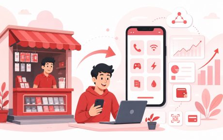 Cara Mengubah Konter Pulsa Menjadi Bisnis Digital