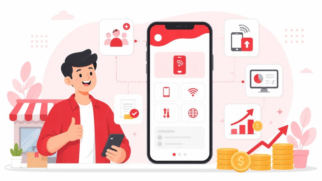 Keuntungan Memiliki Aplikasi Pulsa untuk Bisnis Sendiri
