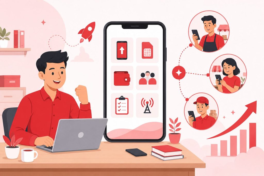 Aplikasi Pulsa Siap Pakai untuk Bisnis yang Ingin Cepat Punya Aplikasi Sendiri
