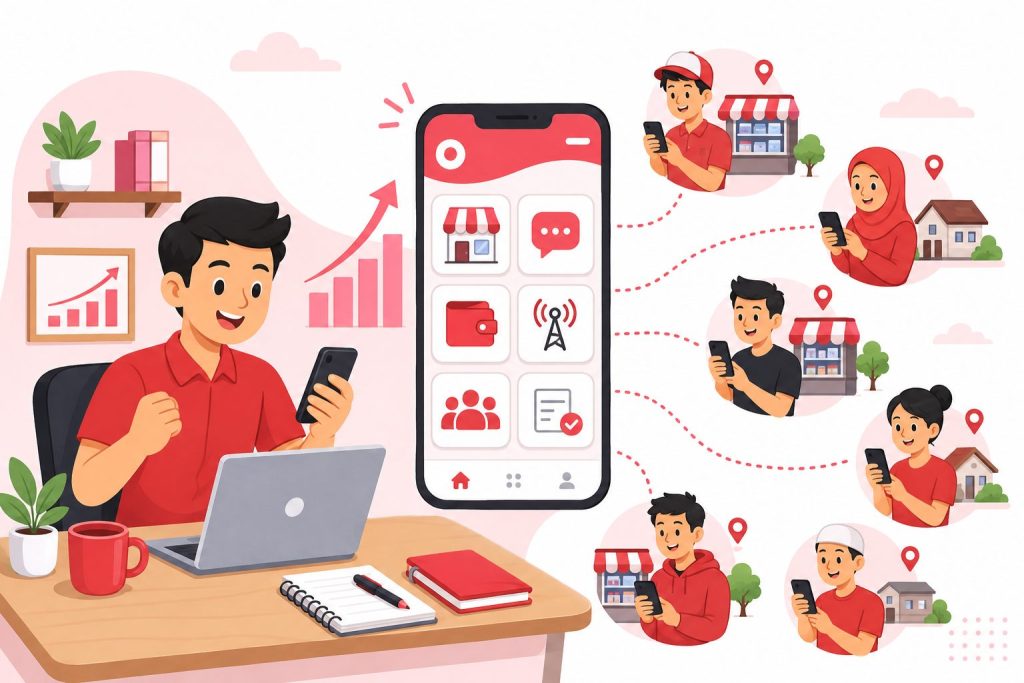 Jasa Pembuatan Aplikasi Pulsa untuk Konter yang Ingin Punya Banyak Agen