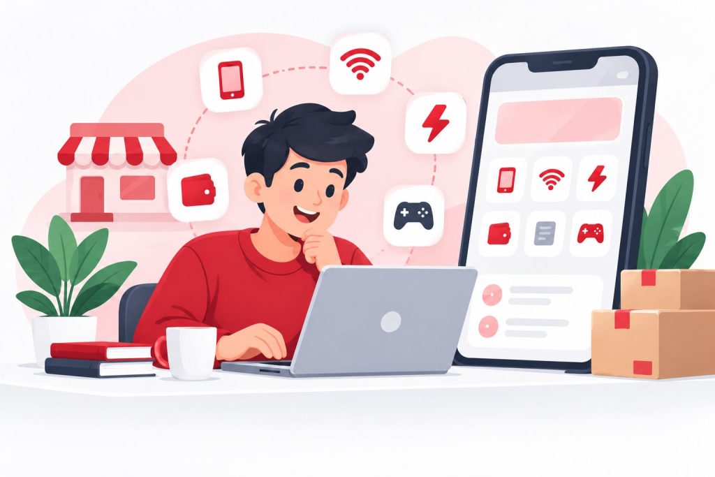 Aplikasi Pulsa Siap Pakai Cocok untuk Pemula atau Bisnis yang Sudah Berjalan