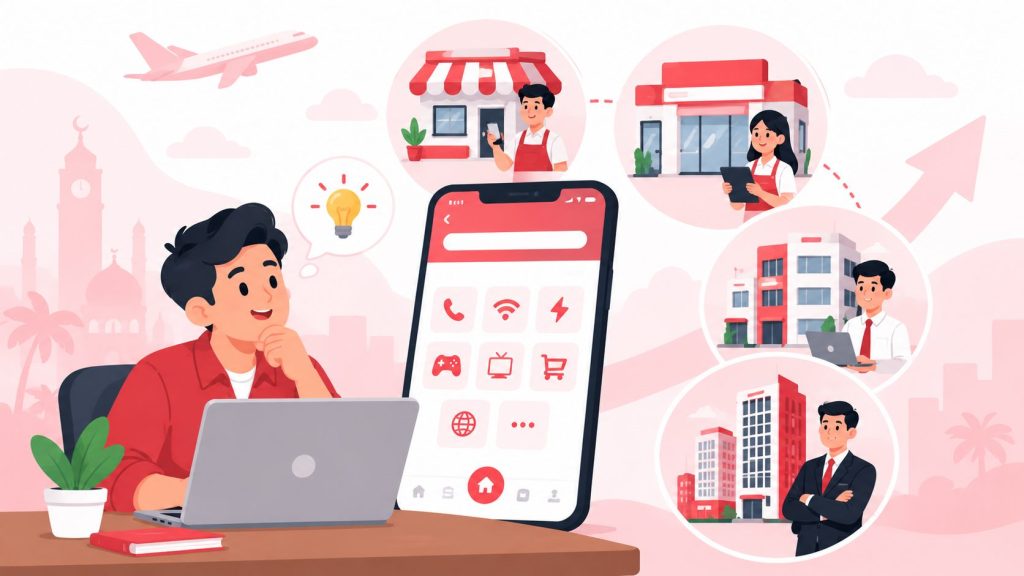 Aplikasi Pulsa Whitelabel Cocok untuk Bisnis Skala Apa