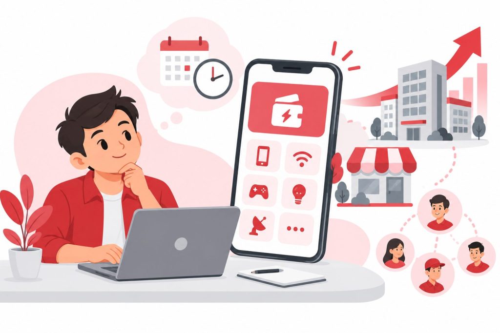 Kapan Waktu yang Tepat Punya Aplikasi Pulsa dengan Brand Sendiri